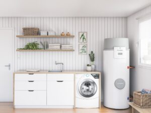 De Dietrich Elensio – termodynamiczny podgrzewacz c.w.u. w aranżacji